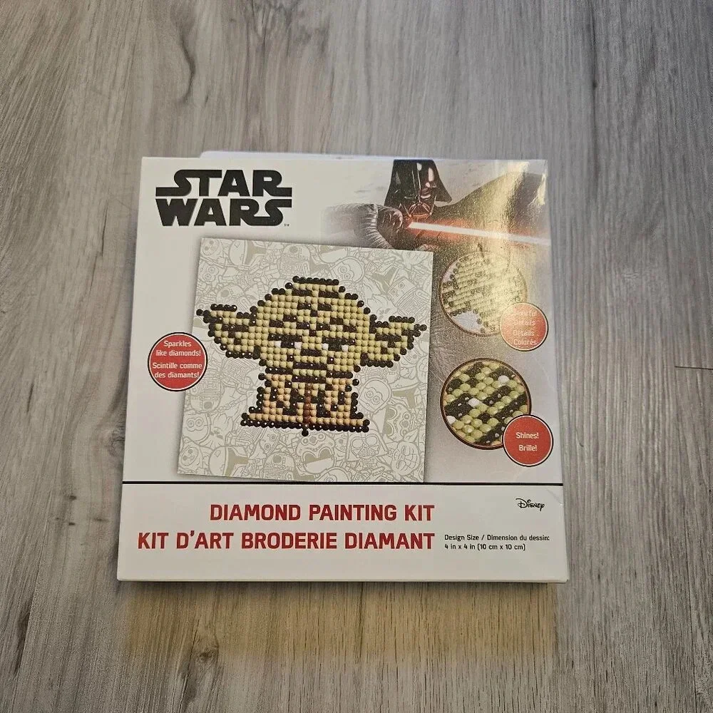 Star Wars Yoda Fun Diamond Painting Kit Brand New
